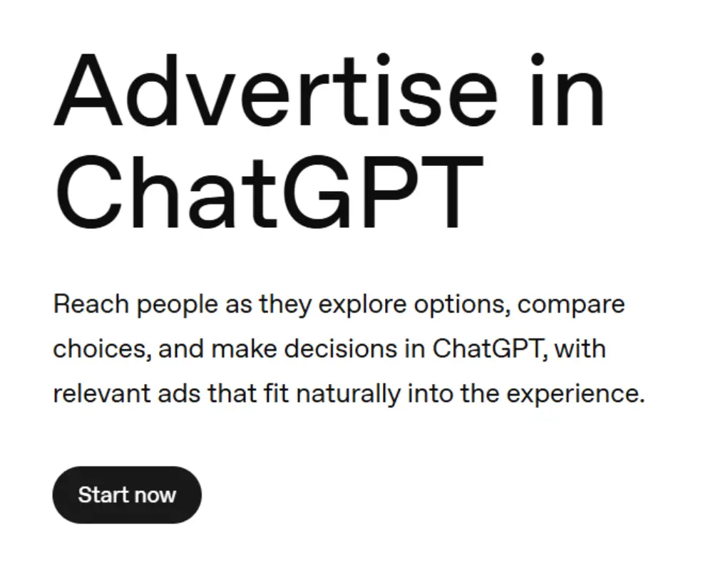 Advertise in ChatGPT Ads Advertise in ChatGPT Ads